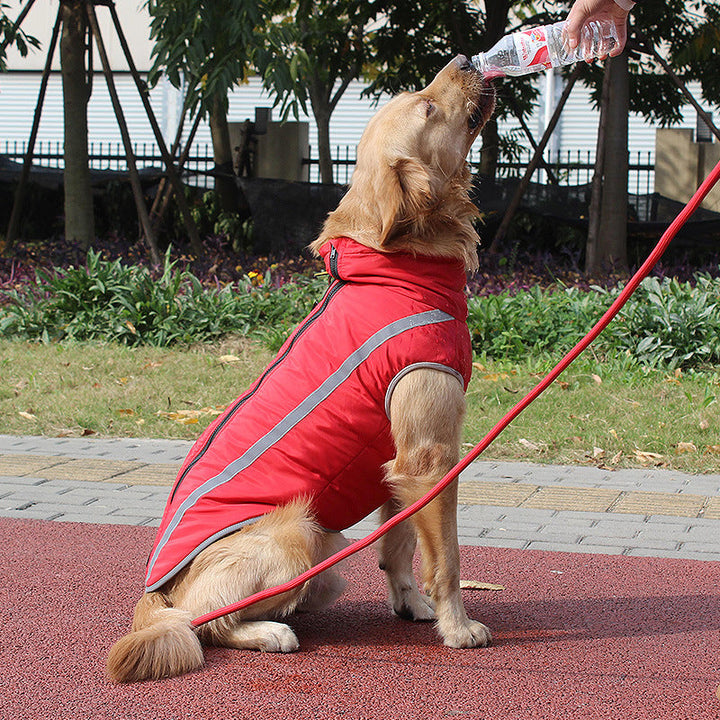 Reflective Padded Warm Pet Winter Jacket: The Ultimate Winter Gear for Your Furry Friends