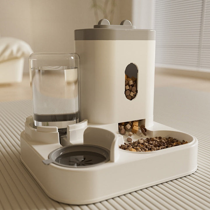 Automatic Pet Feeder And Water Bowl