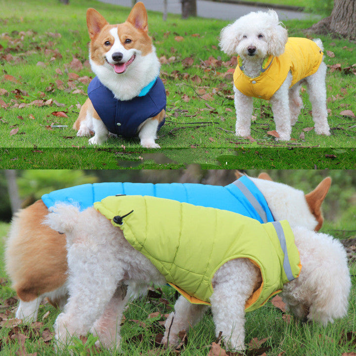 Thickened Waterproof Reflective Outdoor Pet Jacket
