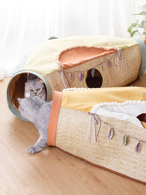 Discover the Joy of the Totoro Style Pet Tunnel Play Toy