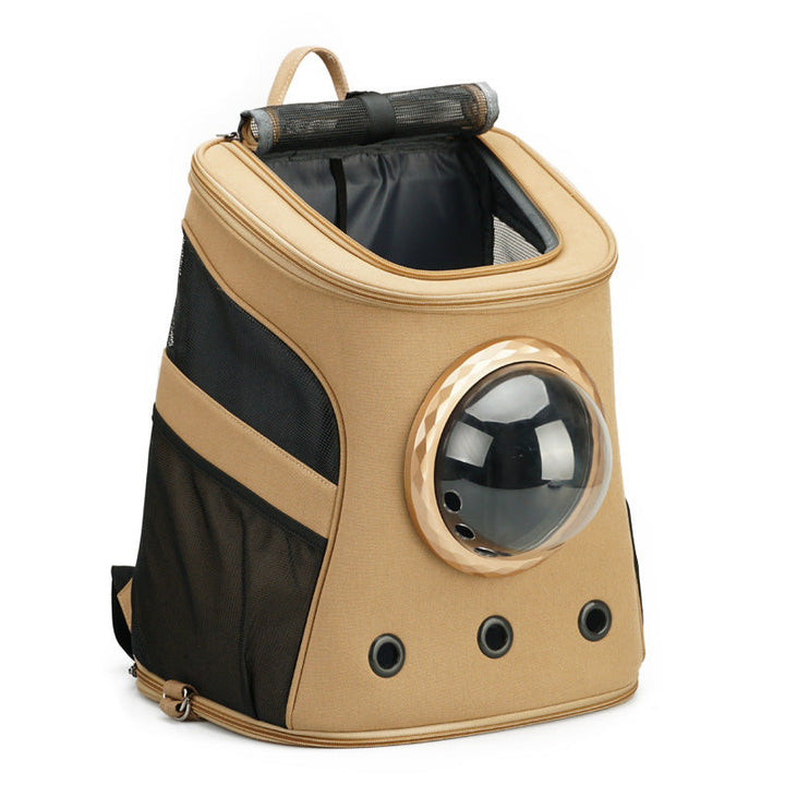 Luxury Portable Medium Pet Backpack Carrier for Travel