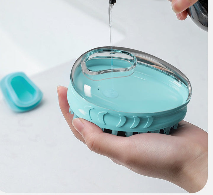 Transform Bath Time into a Spa Experience with Our Pet Bath Massage Grooming Brush Tool